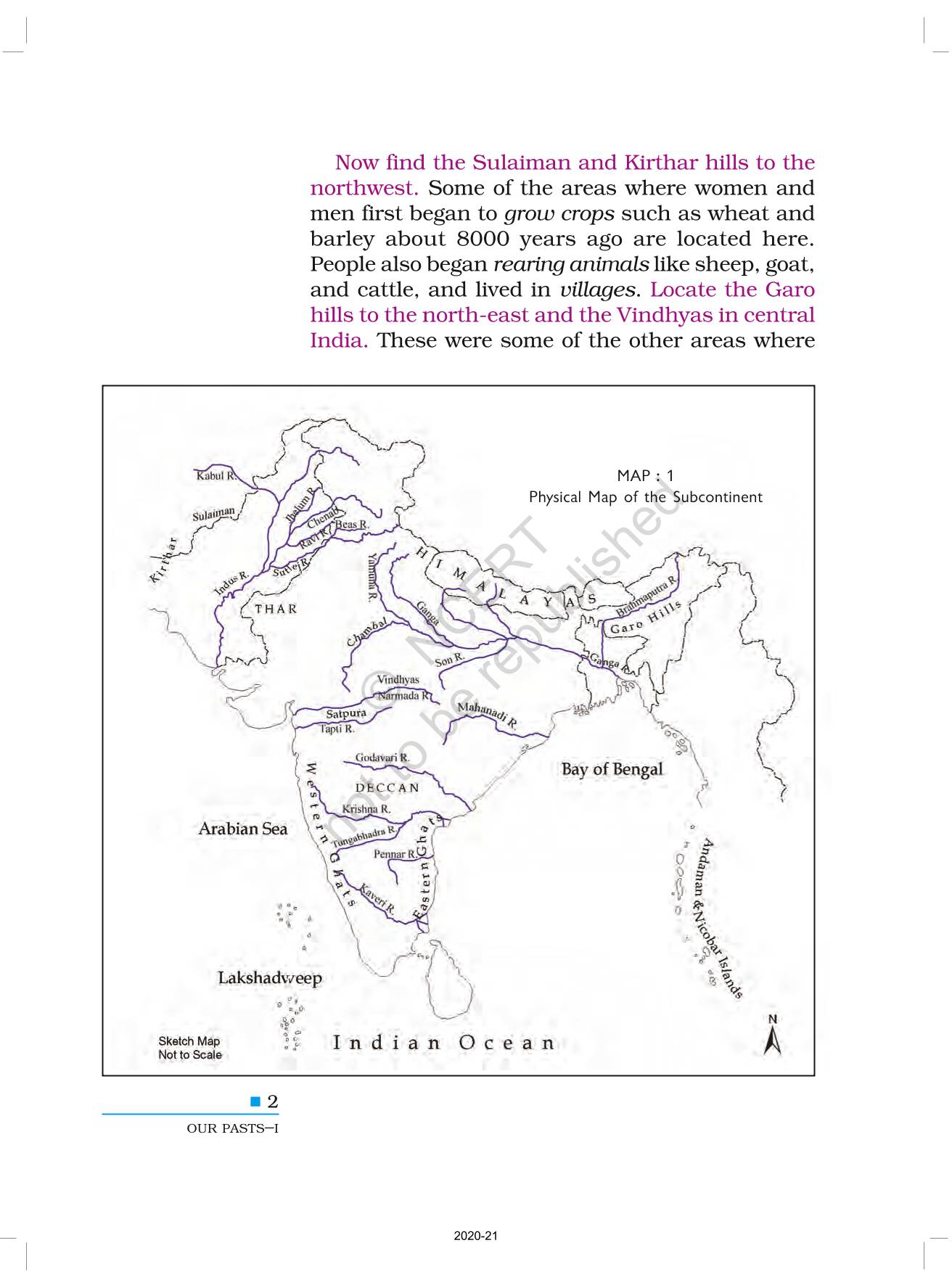 What where how and when ncert book of class 6 history our pasts i